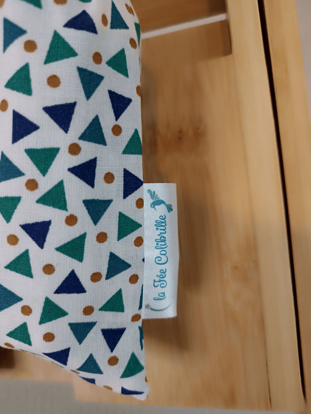 Ensemble de 8 lingettes avec pochon assorti - Khéops