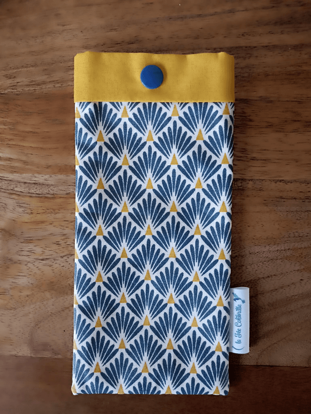 Etui à lunettes / crayons - Plam marine