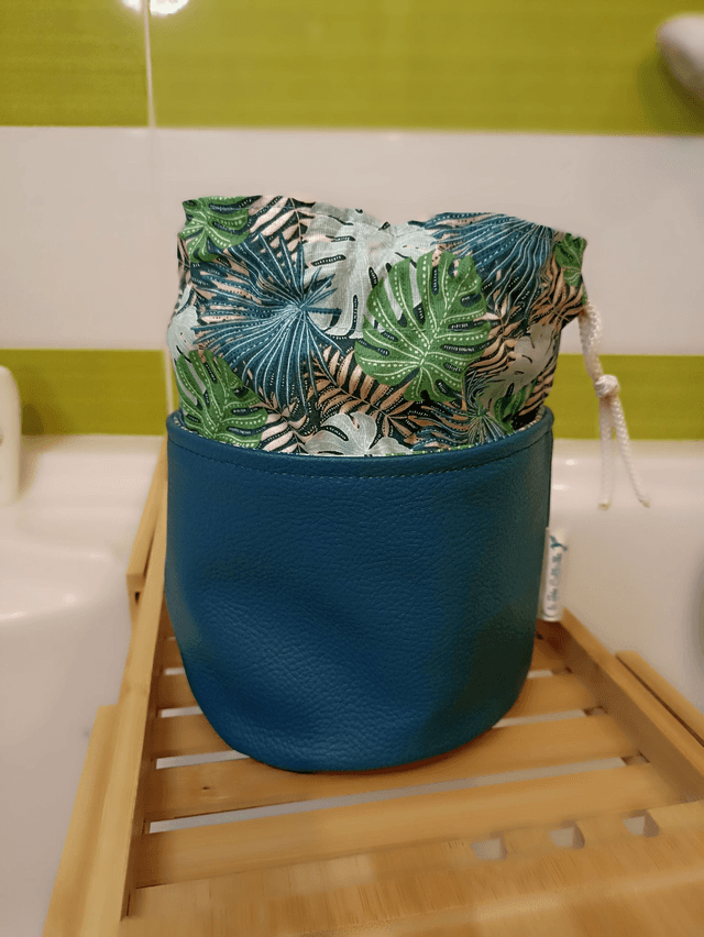 Panier pochon rond - Amazonia