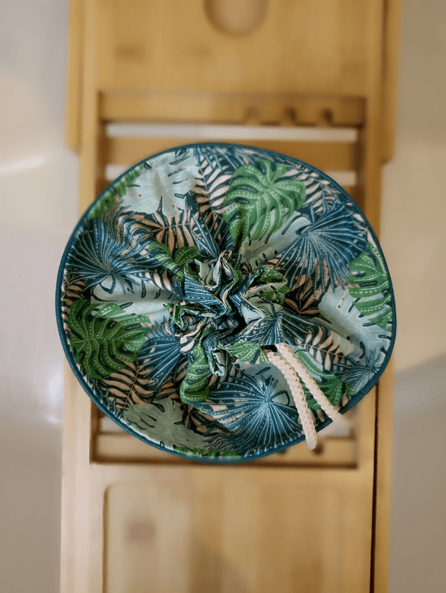 Panier pochon rond - Amazonia