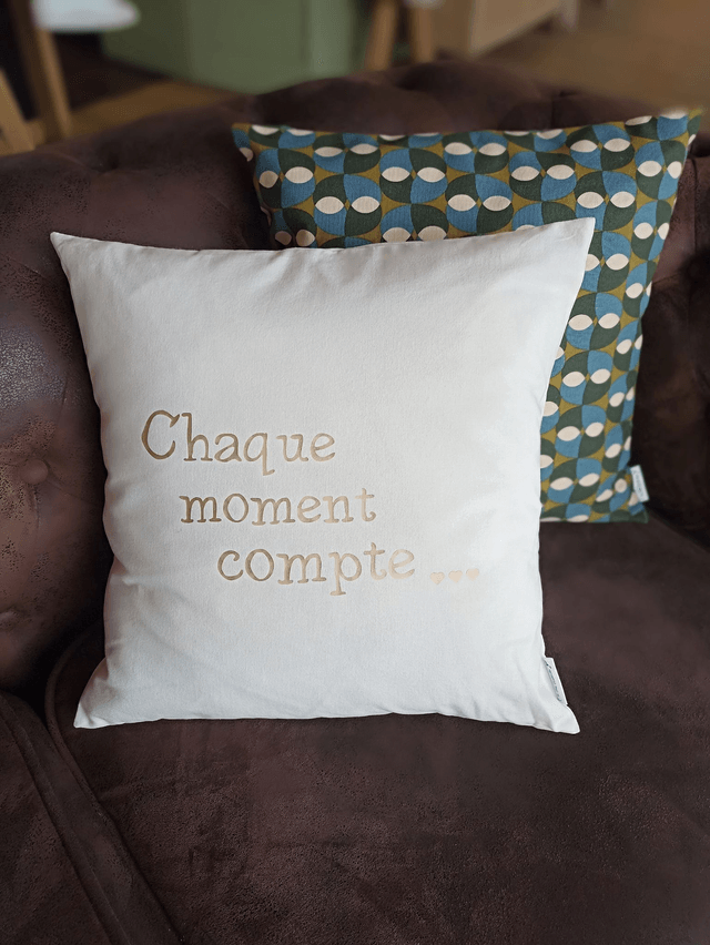 Coussin citation / Pleine conscience