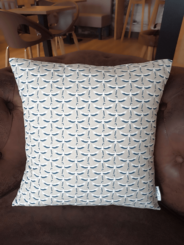 Coussin Grues