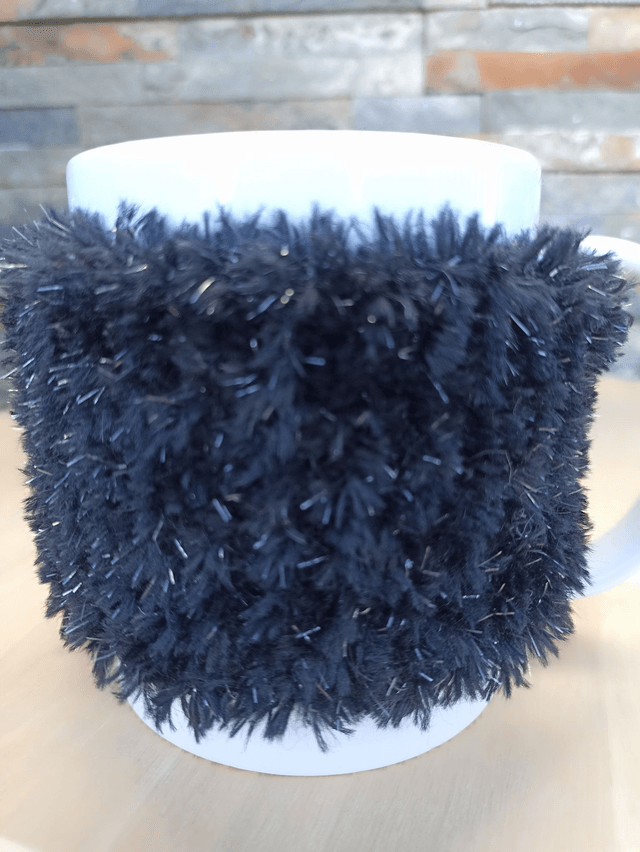 Snood pour mugs à paillettes