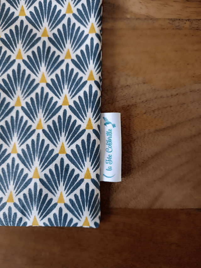 Etui à lunettes / crayons - Plam marine