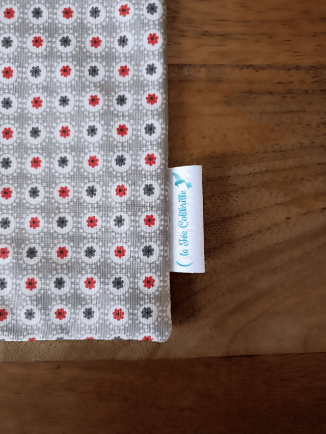 Etui à lunettes / crayons - Mini fleurs
