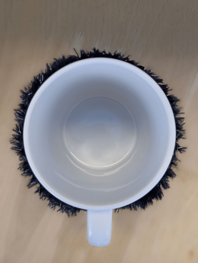 Snood pour mugs à paillettes