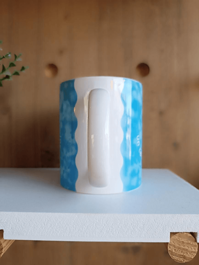 Mugs  - Un temps pour soi - Smile bleu