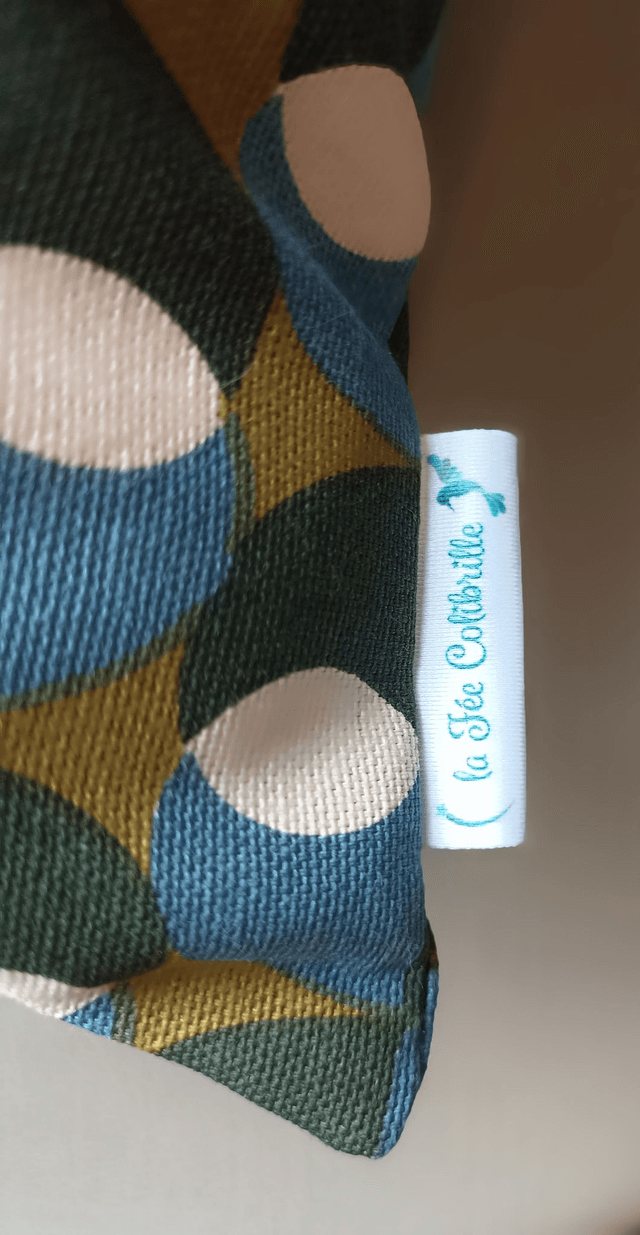 Coussin Sixtees - Version Carrée