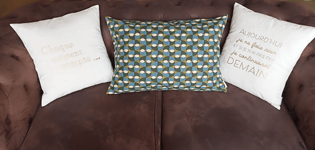 Coussin Sixtees - Version Rectangle