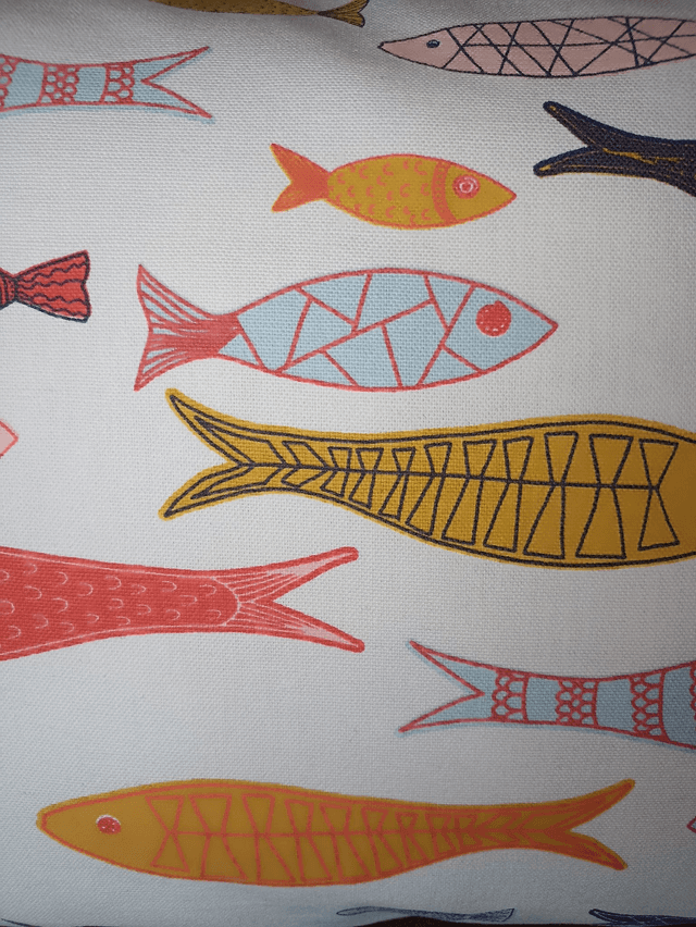 Coussin rectangle - Fish