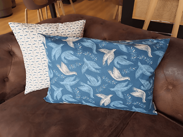 Coussin Grues