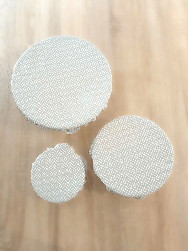 Ensemble de 3 Charlottes à plats - Natural