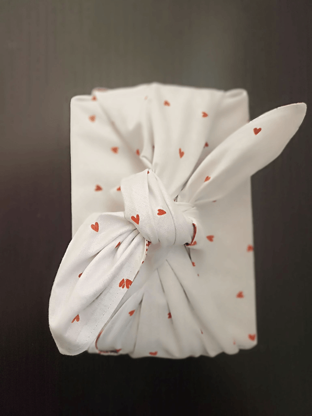 Furoshiki réversible - Christmas/Love