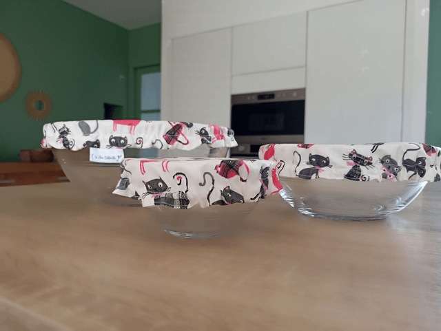 Ensemble de 3 Charlottes à plats - Cats
