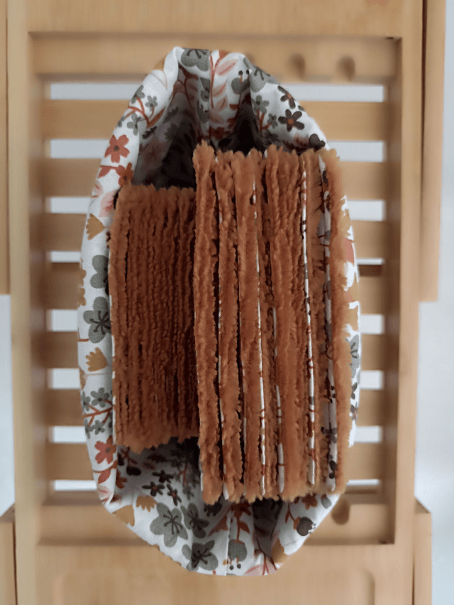 Ensemble panier avec lots de 8 lingettes et de 8 carrés visage - Spring