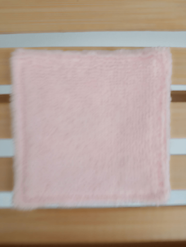 Ensemble de 8 lingettes avec pochon assorti - Romance