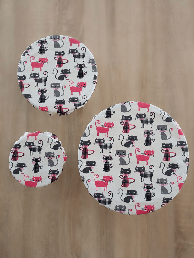 Ensemble de 3 Charlottes à plats - Cats