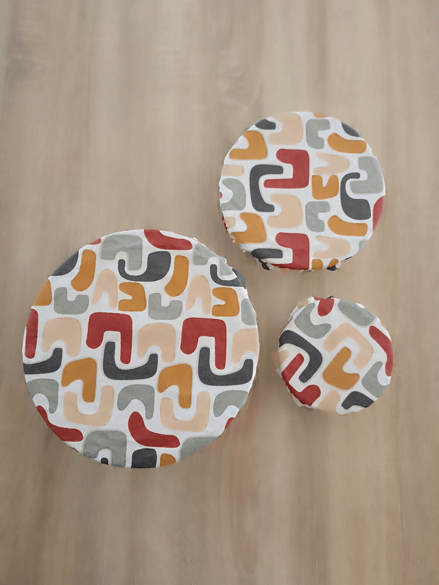 Ensemble de 3 Charlottes à plats - Terracotta