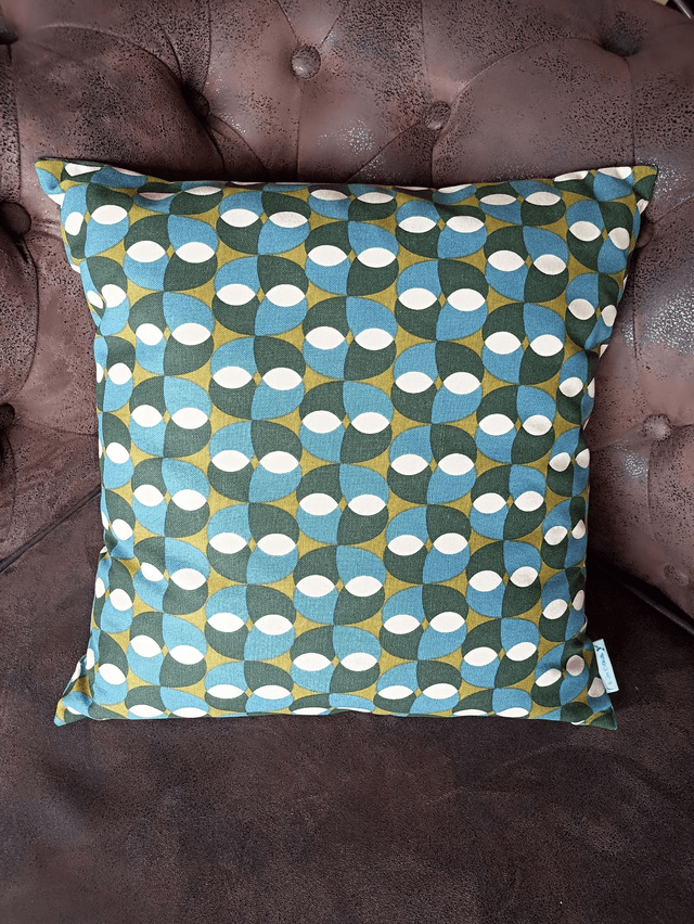 Coussin Sixtees - Version Carrée