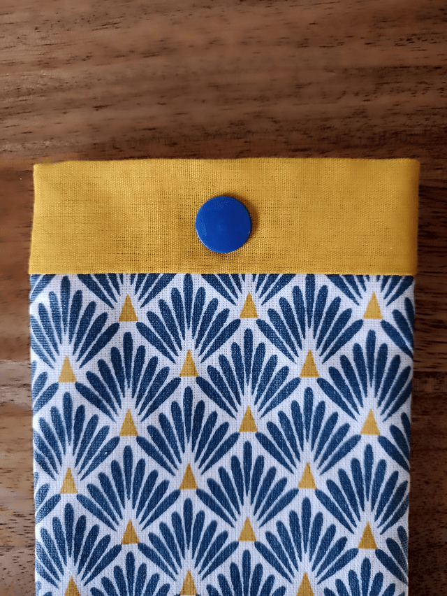 Etui à lunettes / crayons - Plam marine