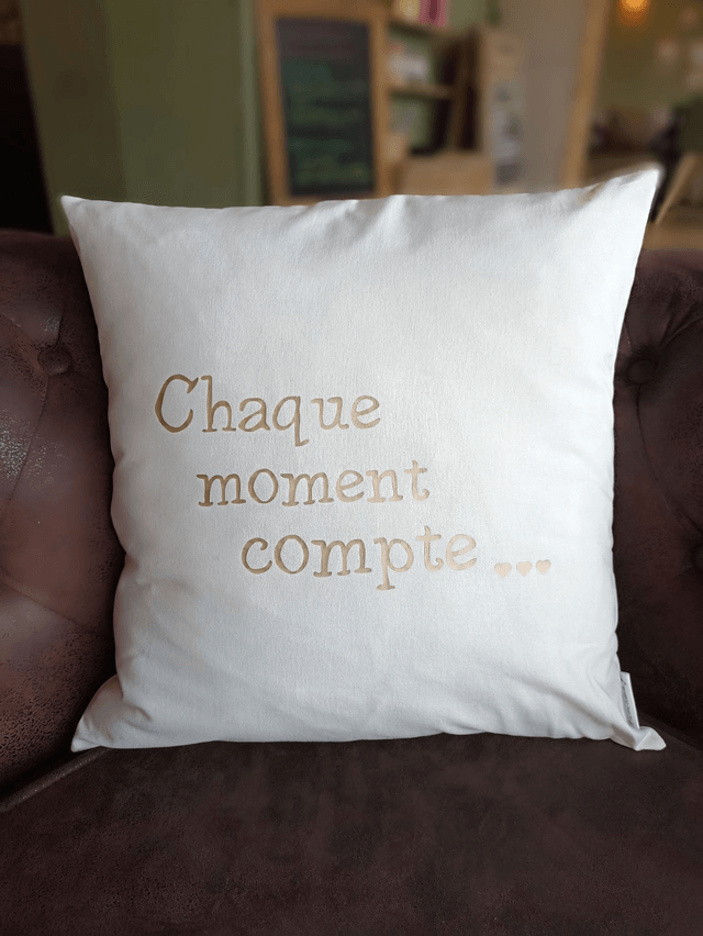 Coussin citation / Pleine conscience