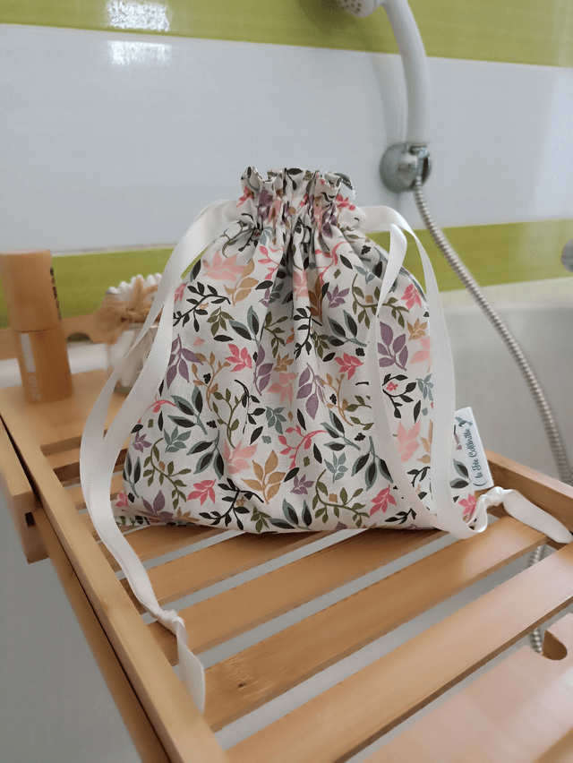 Ensemble de 8 lingettes avec pochon assorti - Sweety