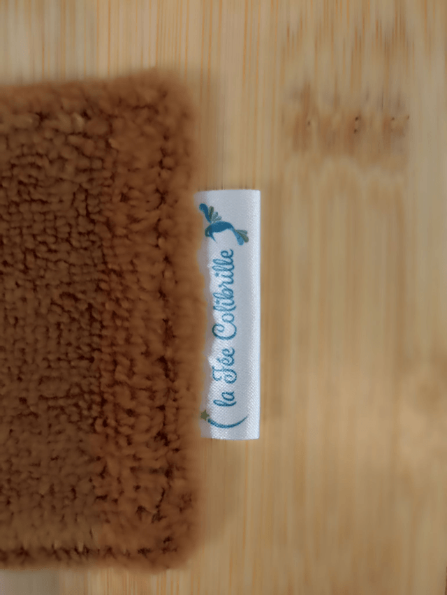 Ensemble de 8 lingettes avec pochon assorti - Khéops