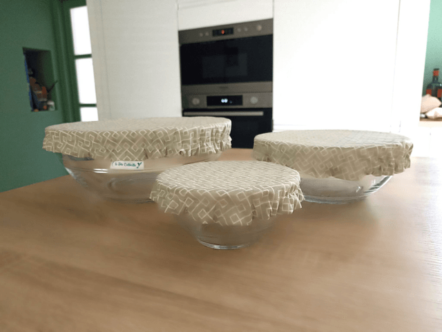 Ensemble de 3 Charlottes à plats - Natural