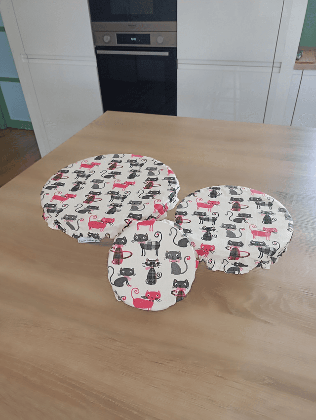 Ensemble de 3 Charlottes à plats - Cats