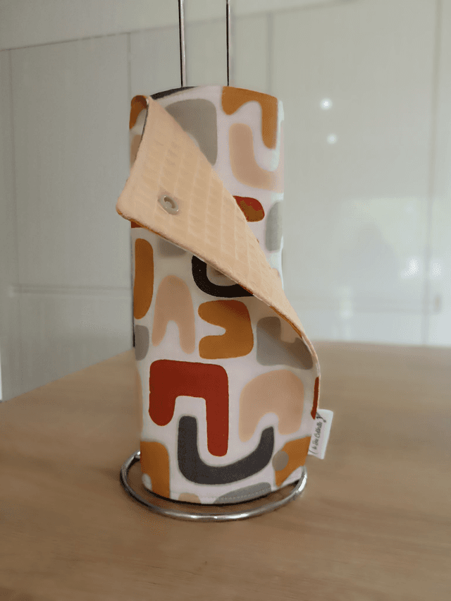 Rouleau essuie - tout de 8 feuilles - Terracotta