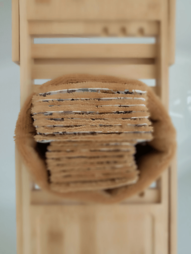 Ensemble panier avec lots de 8 lingettes et de 8 carrés visage - Romance