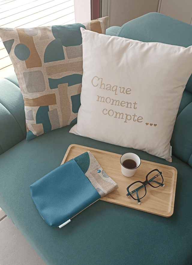 Coussin Abstract version carrée